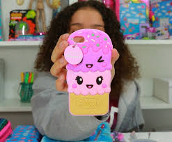 Smiggle Silicone Phone Case Ice Cream Design Ice Cream Design Silicone Phone Case Phone