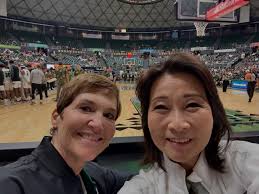 Excited to welcome Wendy Hensel as the new University of Hawaiʻi President!  Great to see her cheering