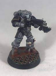 A 40k Author Carcharodon Astra Primaris By Marine Paint Warhammer 40k Miniatures Space Marine