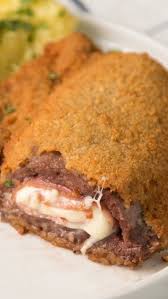 Bistec A La Milanesa Receta Milanesas Rellenas Con Jamon Y Queso Receta Receta Recetas De Comida Recetas De Comida Faciles Recetas Comida Rapida