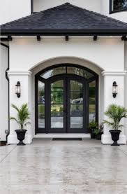 Double doors or more commonly called french doors have an advantage when opened. 31 Houses With Black Front Entry Door Ideas Sebring Design Build
