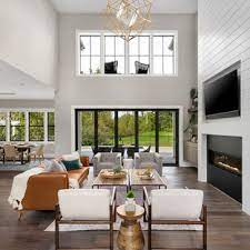 In north america, for example, kitchens became the focal point of interior design from the late 1990s until about 2015, but this trend has shifted towards family rooms, media rooms, and home theaters in recent years. 75 Beautiful Modern Family Room Pictures Ideas July 2021 Houzz