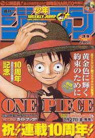 jump cover one piece 10th manga covers shonen weekly shonen