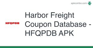 Easy to check out with this app. Harbor Freight Coupon Database Hfqpdb Apk 1 6 Android App Download