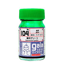 Gaianotes Gaia Color No 104 Fluorescent Green 15ml