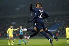 Soccer Psg S Kylian Mbappe Slices Lyon Defense For Hat Trick National Football League National Hockey League National Basketball Association