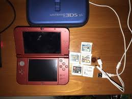 Filtra tus juegos de nintendo 3ds por género y ordénalos según la valoración de la comunidad, del equipo de juegosadn o por orden alfabético. New Nintendo 3ds Xl Launch Edition Red System With 5 Games And Case Nintendo 3ds Nintendo Nintendo 3ds Xl