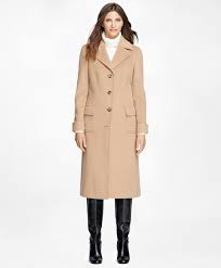 Light camel · light camel. Brooks Brothers Petite Camel Hair Coat In Natural Lyst
