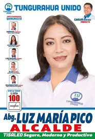 Hoy en Tungurahua Elige, Abg. Luz María Pico candidata a la Alcaldía de  Tisaleo desde las 19:00pm a través de la señal de #LUMSTV.