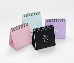 2021 Mini Calendar 4colors Desk Calendar Simple Calendar Etsy In 2020 Mini Desk Calendar Desk Calendars Mini Calendars