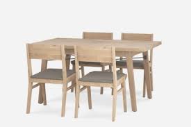You can customize your look with gray or white chairs and add in a bench to provide even more seating for. Miles Extendable Dining Table With 4 Chairs Castlery Singapore