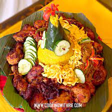 Homemade Tumpeng Nasi Kuning Rijsttafel Yellow Rice With Tumpeng People Express The Gratitude To God Healthy Breakfast Recipes Sprout Recipes Beet Recipes