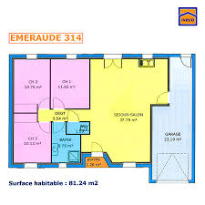 Magnifique demeure moderne avec un plan en l, ce modèle portant le nom d'ambre comporte 3 ou 4 chambres et se veut résolument contemporaine avec une partie arborant une toiture traditionnelle tandis que l'autre partie. Plan De Maison Individuelle Plain Pied
