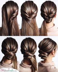 A common annoyance of updos for long hair is strands falling out of your neat and tidy bun, despite how many bobby pins you use. Easy Updos For Long Hair Step By Step Updo For Long Hair