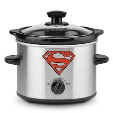 Slow cookers with only one or two heat settings are things of the. Dc Superman 2 Quart Slow Cooker Walmart Com In 2021 Slow Cooker Crock Pot Slow Cooker Superman