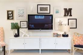 These diy ideas range from easy to expert, with inspiration for every room in your home. Gallery Wall Incorporates Mounted Tv Living Room Wall Mounted Tv Ideas Bedroom Tv Wall Decor