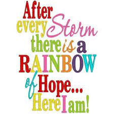 Download After Every Storm There Is A Rainbow Of Hope Here I Am Embroidered Shirt On Etsy 20 00 Rainbow Baby Rainbow Baby Onesie Baby Tshirts