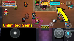 Soul Knight Mod Apk Download Unlimited Gems Mana Materials Free Games Knight The War Zone