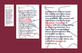 Hyperfocus Tackling Adhd Stigma On Behance