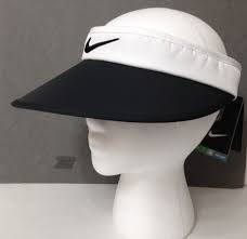 Black And White Nike Hat Womens New 24 Womens Nike Golf Wide Brim Visor Ladies Dry Fit Golf Sun Hat Black White Nike Visor Golf Golf Accessories Ladies Golf Sun Hats Nike Women