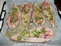 I ravioli di gamberi con la gallinella di mare o mazzola o diavolo di mare. Gallinella Di Mare Al Forno Ricetta Facile