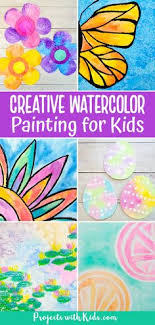 5 easy watercolor techniques for kids that produce fantastic results mixing watercolor paint. 210 Watercolor Projects For Kids Ideas In 2021 Painting For Kids Watercolor Projects Kids Art Projects