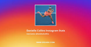 She said i would be ready for the french open, but they had to tear. Danielle Collins Instagram Followers Statistics Analytics Speakrj Stats