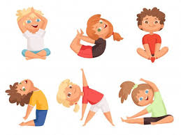 Yoga Kids Children Making Different Yog Premium Vector Freepik Vector People Children Sport Yoga For Kids Exercise For Kids Business Plan Template