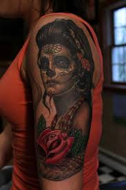 Maybe you would like to learn more about one of these? Work In Progress Dia De Los Muertos Girl By John Lally Tattoonow