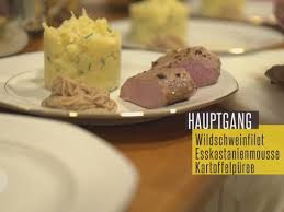 Das Perfekte Dinner Rezepte Pfalzer Wildschweinfilet An Schalotten Und Feigen Dazu Keschdemus Schweine Filet Essen Fur Besondere Anlasse Das Perfekte Dinner