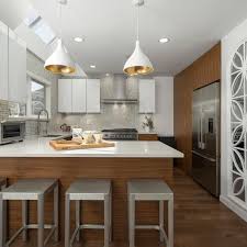 Pin By Laura Enriquez On 1499 Reno In 2020 Modern Walnut Kitchen White Modern Kitchen Modern Oak Kitchen