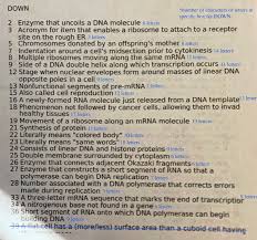 Über 7 millionen englischsprachige bücher. Dna Crossword Puzzle Please Answer All Questions For Chegg Com