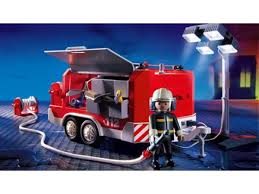 Playmobil 3178 Pompier Electrogene Remorque Playmobil Fire Trucks Lego Cars