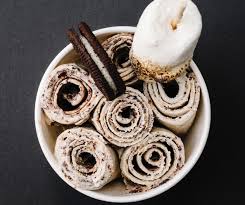 It is made using milk. 8 Fahrenheit Brings Thai Rolled Ice Cream To Atlanta Atlanta Magazine