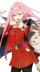Zero two wallpaper iphone 6 wallpaperhandphone ml. Darling In The Franxx Zero Two 2160 3840 Kawaii Mobile