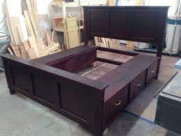 King Size Six Drawer Storage Bed King Size Bed Frame Diy Diy King Bed Frame King Size Storage Bed