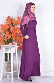 Sefamerve Ipli Kemerli Penye Elbise 0751 06 Murdum Elbise Tunik Moda Stilleri