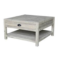Modern Rustic Square Coffee Table Gray Wash International Concepts Coffee Table Square Rustic Square Coffee Table Coffee Table Grey