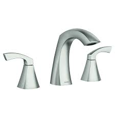 A bathroom remodel is a reliable way to add value to your home. Moen Lindor Spot Resist Brushed Nickel 2 Handle Widespread Watersense Bathroom Sink Faucet With Drain In The Bathroom Sink Faucets Department At Lowes Com