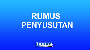Bagi yang penyakitnya kronis harus dioperasi, biasanya diberi jedah minimal seminggu untuk. Rumus Penyusutan Cara Menghitung Pengertian Dan Contoh Soal