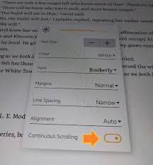 Each kindle app/device has its own unique key even on the same amazon account. How To Disable Continuous Scrolling On Kindle Turn On Page Flip