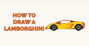 Learn how to draw ferrari simply by following the steps outlined in our video lessons. How To Draw A Lamborghini Really Easy Drawing Tutorial