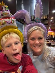 Congratulations to our newly elected 2026 student council officers Pictured  (l to r) Braelyn Groody, Secretary; Peter Schachte, President; Lyza Holmes,  Vice President and Kyla Carado, Treasurer