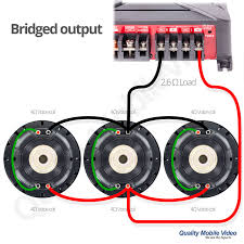 If you've got any more questions about this, the ultimate wiring diagrams thread would be a. Subwoofer Impedance And Amplifier Output Quality Mobile Video Blog