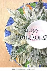 Crispy Kangkong Recipe Pinoyfood Pinoyrecipe Healthyeating Dinner Recipes Easy Family Kong Recipes Healthy Living Recipes