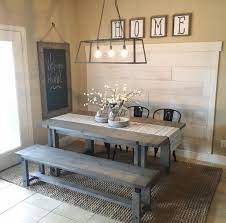 70 Lasting Farmhouse Dining Room Table And Decorating Ideas Homevialand Com Farmhouse Dining Room Farmhouse Dining Home
