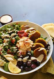 Ultimate Mediterranean Bowl Minimalist Baker Recipes Food Mediterranean Bowls Recipes