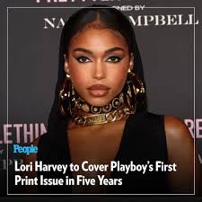 🔗: bit.ly/4avaDnt Lori Harvey is ushering in Playboy's return to print.  📷: Getty
