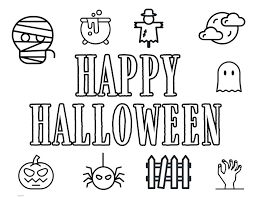 Free, printable coloring pages for adults that are not only fun but extremely relaxing. Tipografia Halloween Halloween Coloring Pages Halloween Coloring Halloween Coloring Pages Printable
