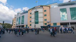 It is the home of chelsea football club, which competes in the premier league, the highest division of english football. Football Fans Gather Outside Chelsea S Stamford Bridge To Protest Against European Super League Live Ruptly